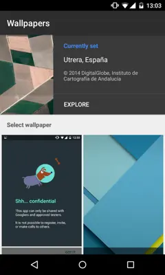 Google Wallpaper Picker android App screenshot 4